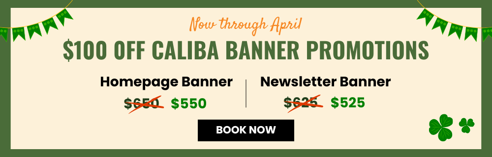 $100 Off CALIBA Banner Promotions