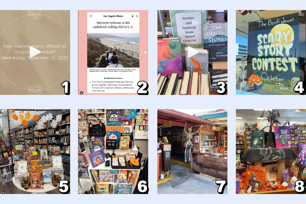 Bookseller Shoutouts October 16 2025