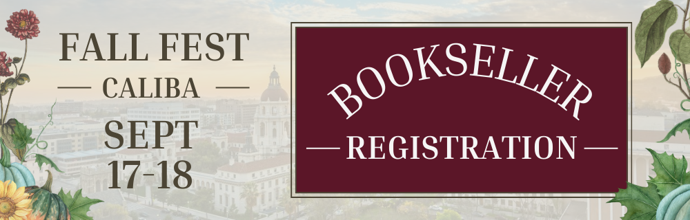 Fall Fest CALIBA Sept. 17-18 Bookseller Registration