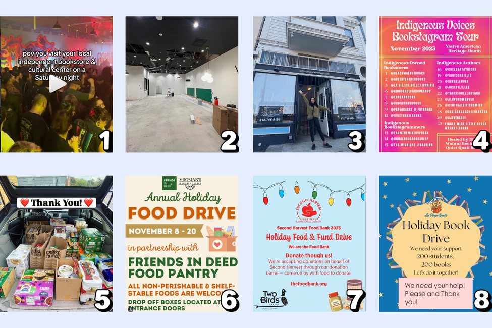 Bookseller Shoutouts November 13 2025