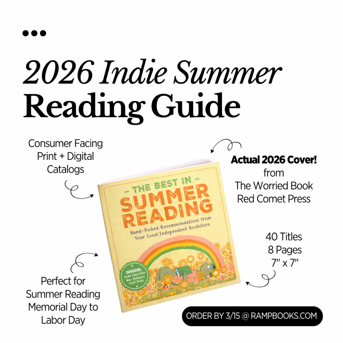 2026 Indie Summer Reading Guide social