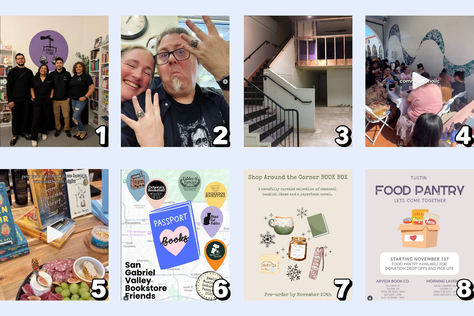 CALIBA Newsletter Bookseller Shoutouts November 6 2025