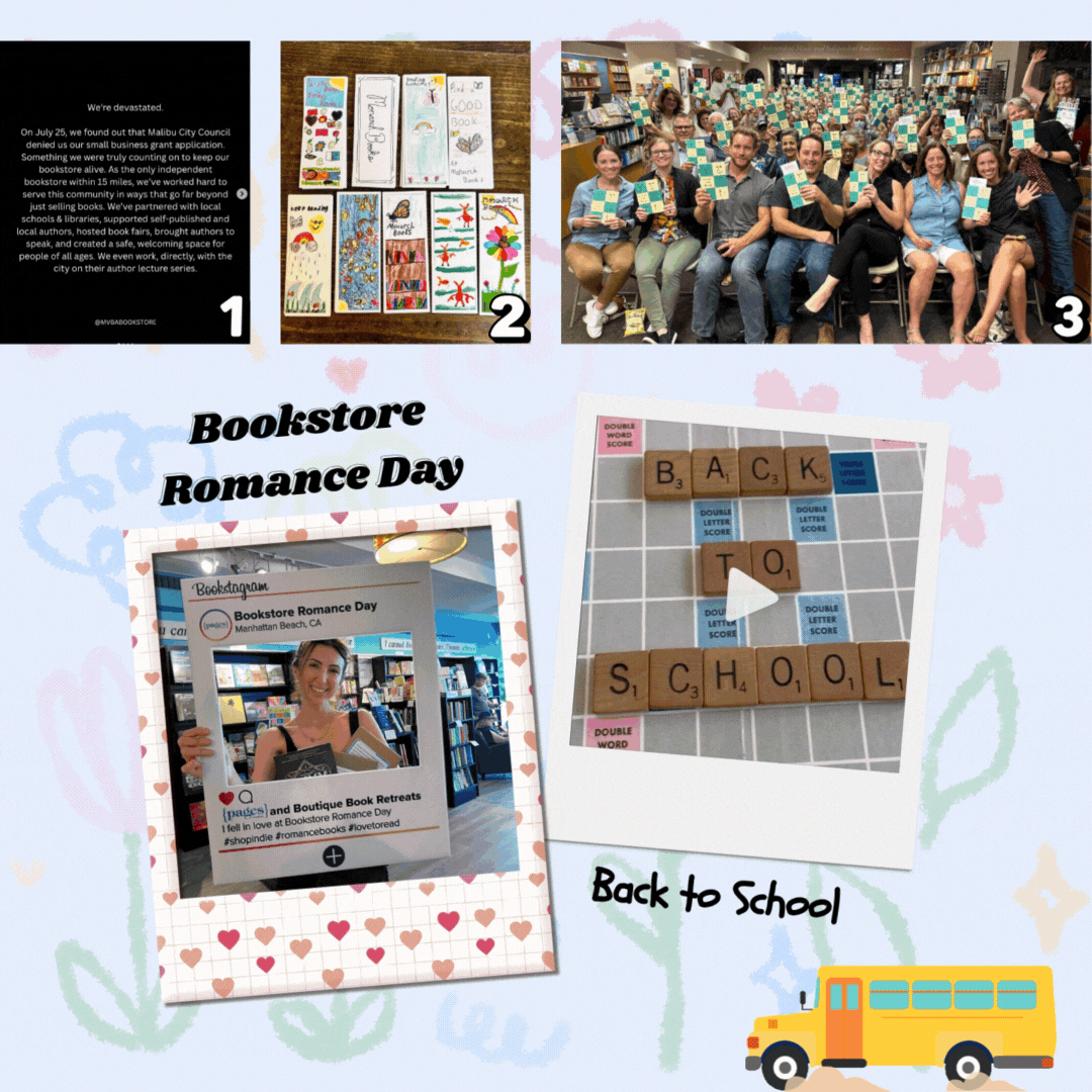 CALIBA Bookseller Shoutouts August 14 2025 