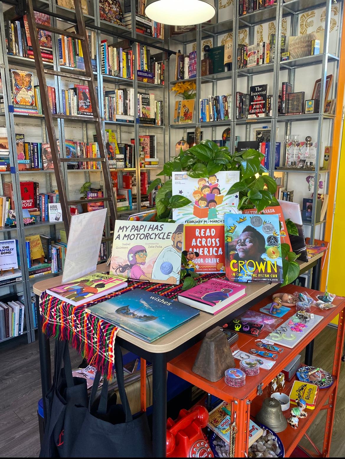 "Lib&eacute;lula Books is a community rooted space dedicated to uplifting BIPOC Queer identity, histories, and storytelling. Come Cruise the  shelves, get curious and there is no telling what you will find amongst the curated titles, vintage goodies, and cats."   &mdash;Jesi Gutierrez, Lib&eacute;lula Books & Co