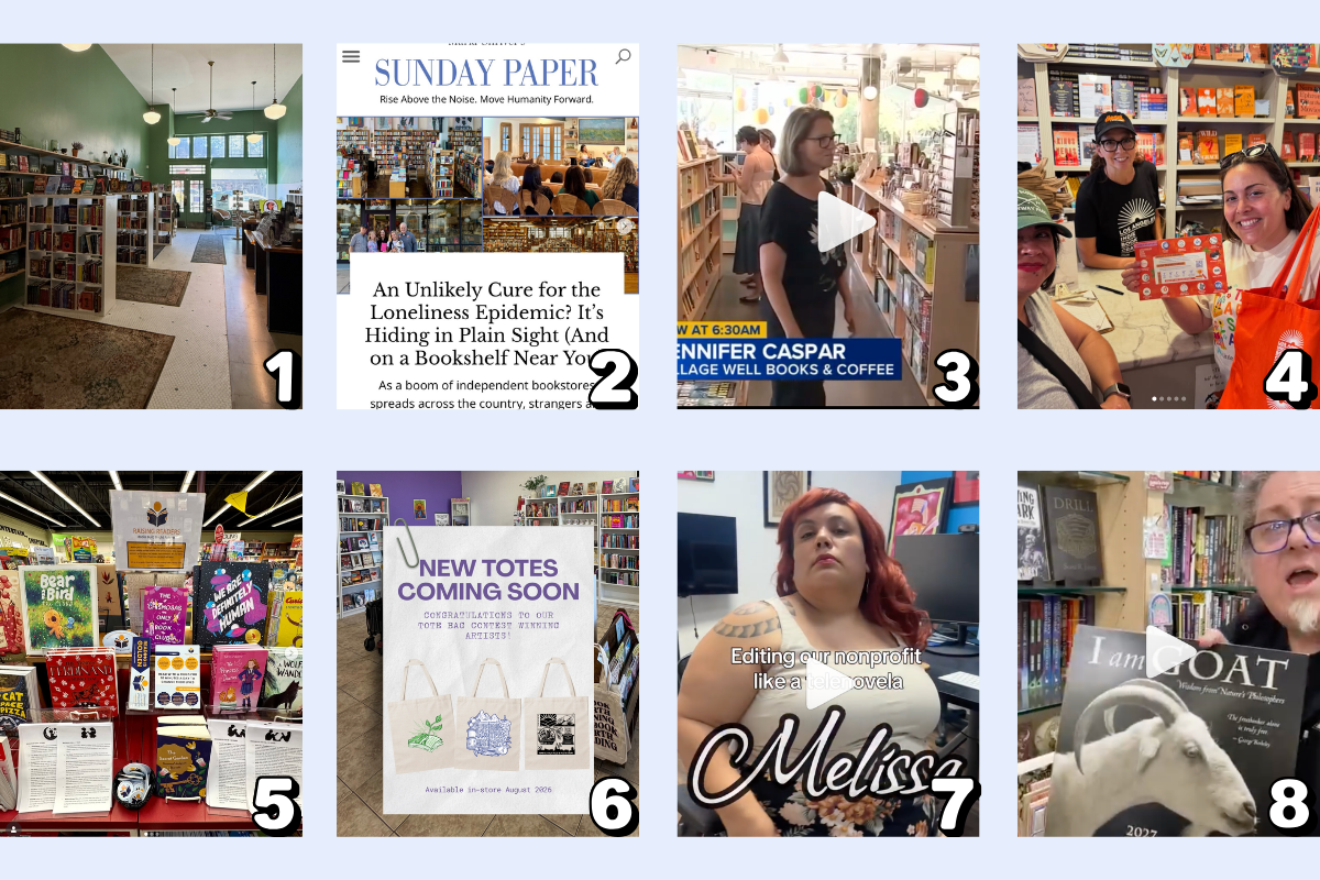 CALIBA Bookseller Shoutouts July 30, 2026