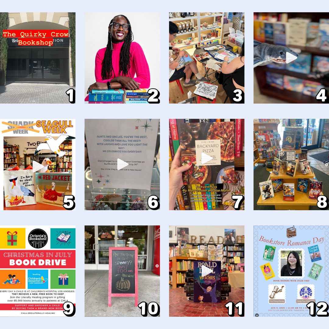 Bookseller Shoutouts 7 23 2025