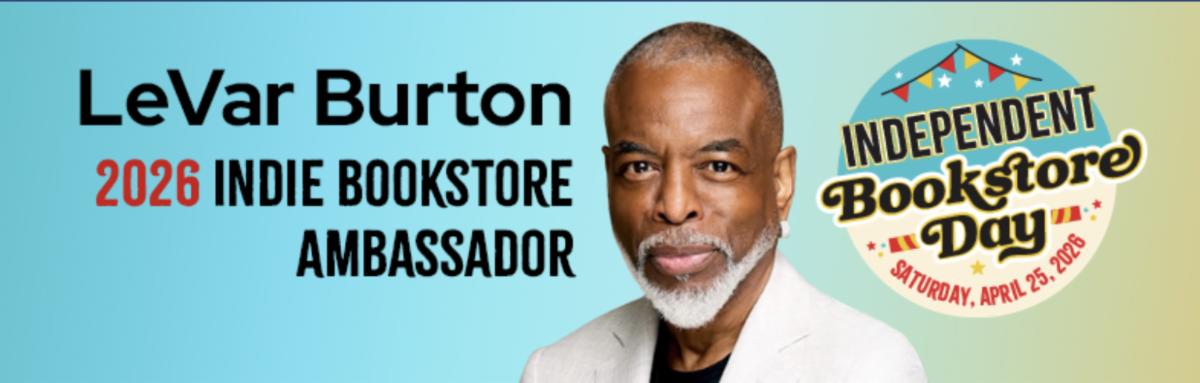 Indie Bookstore Day Ambassador LeVar Burton