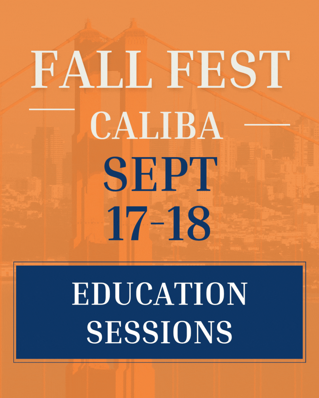Fall Fest Education Sessions