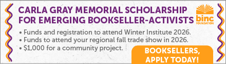 Carla Gray Memorial Scholarship for Emerging Activist Booksellers