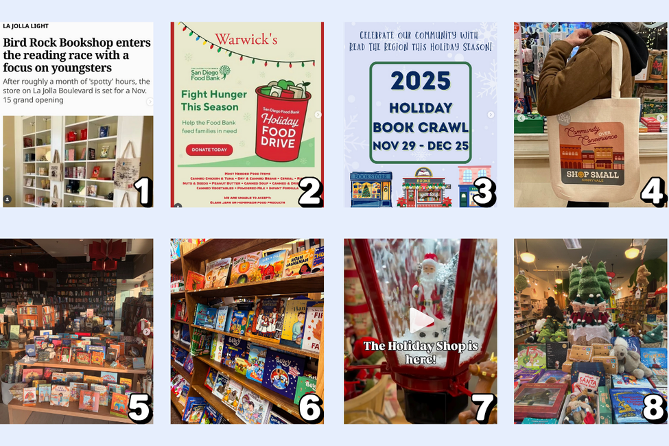 Bookseller Shoutouts - November 20 2025