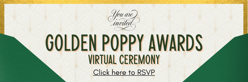 2025 Golden Poppy Awards Invite