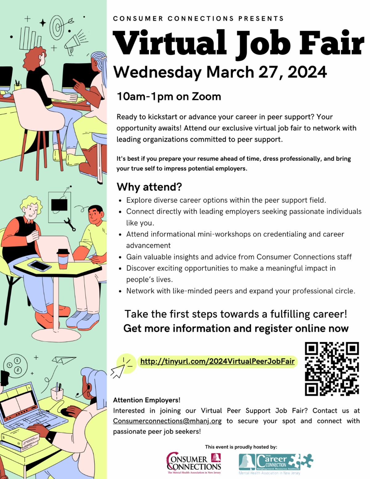 Virtual Peer Support Job Fair!