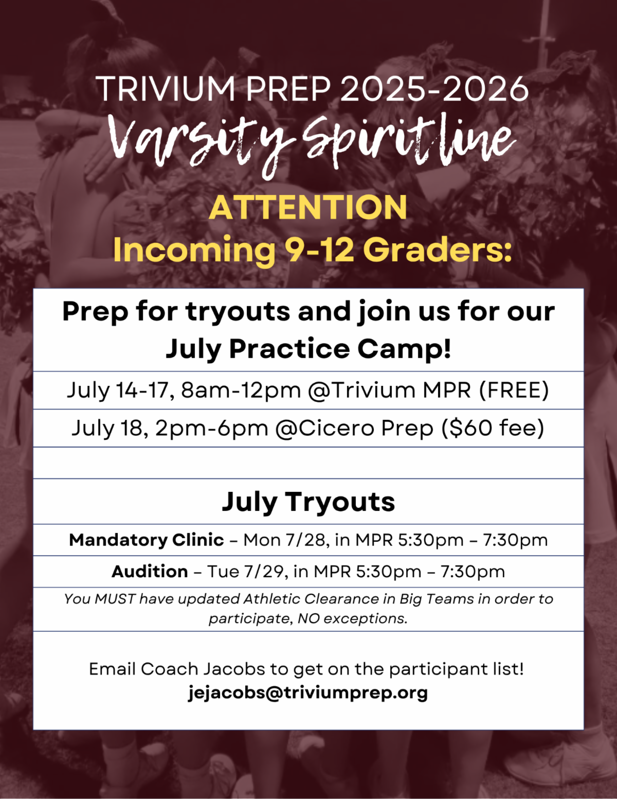 Trivium Prep Friday Flash ~ July 25, 2025