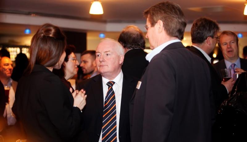 Our Chairman deep in conversation