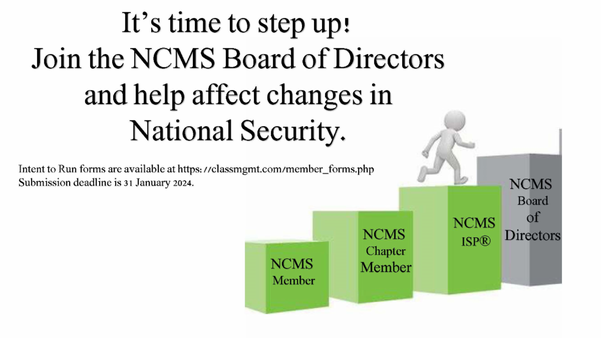 NCMS eNews January 22, 2024 A weekly news email brought to you by NCMS!
