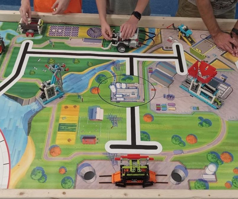 Lego robotics board