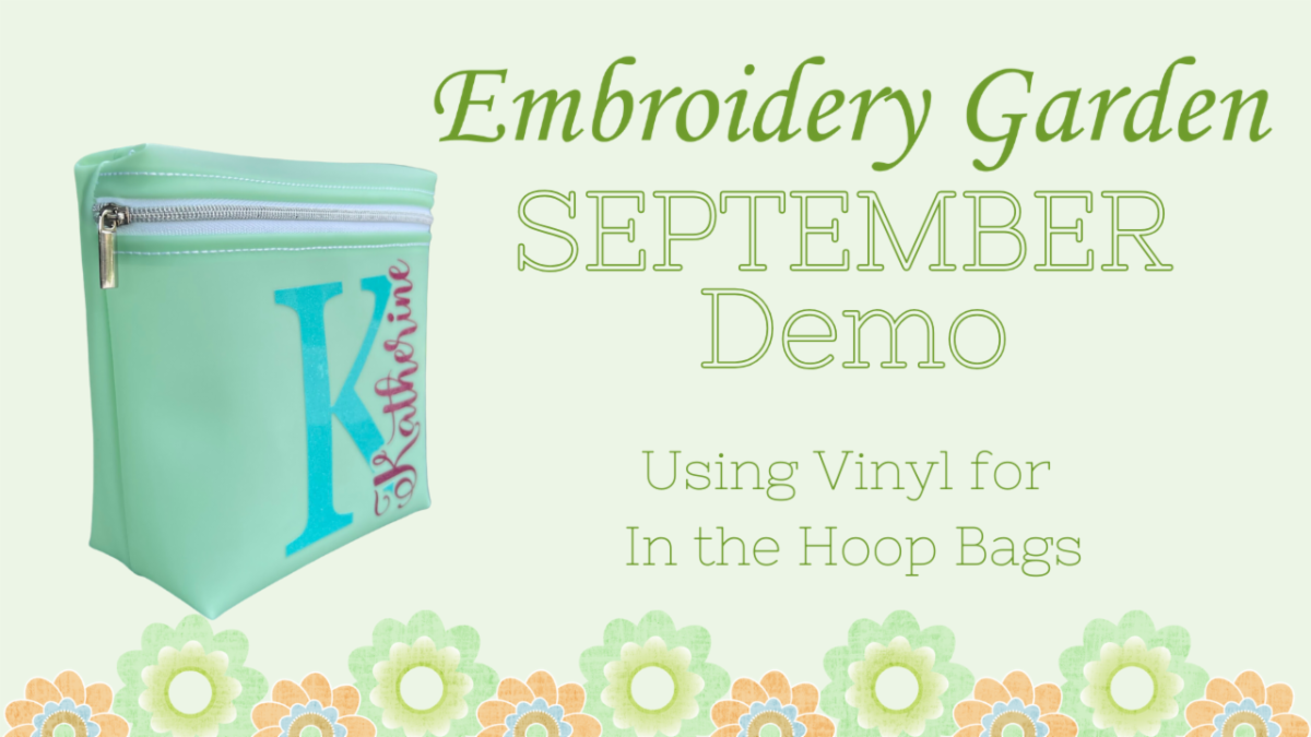 Embroidery Garden Newsletter