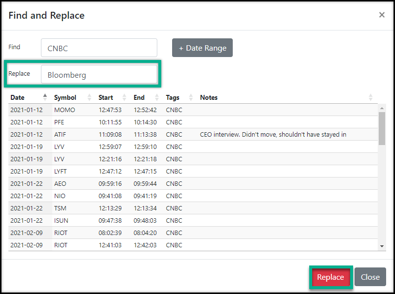 New Features Find and Replace Tags, Use Last Price During Halt, APB Locate, and More!