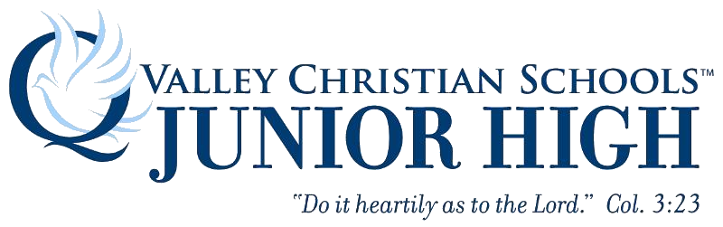 July 2023 Newsletter From Valley Christian Junior High 
