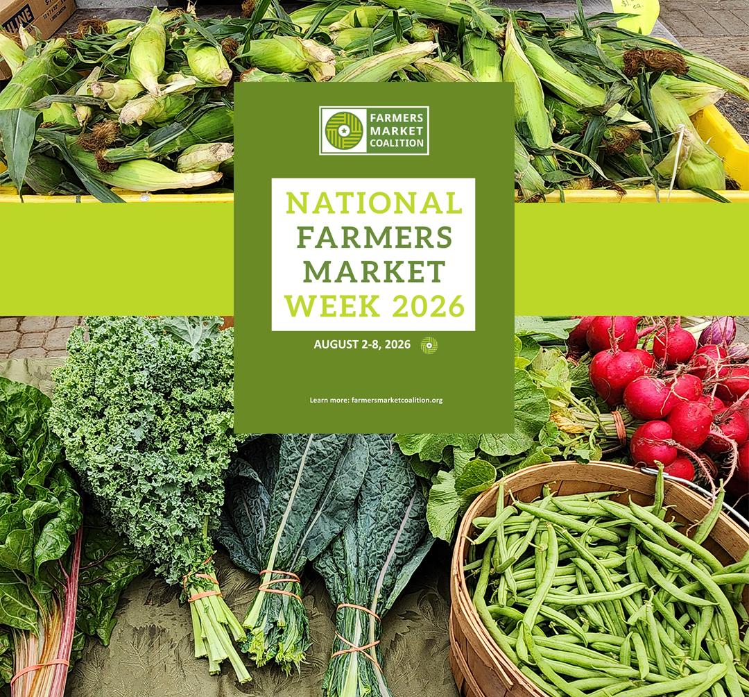 NATIONAL FARMERS MARKET WEEK GRAPHICS AT WAYLAND SUMMER FARMERS MARKET WEDNESDAYS 12-4