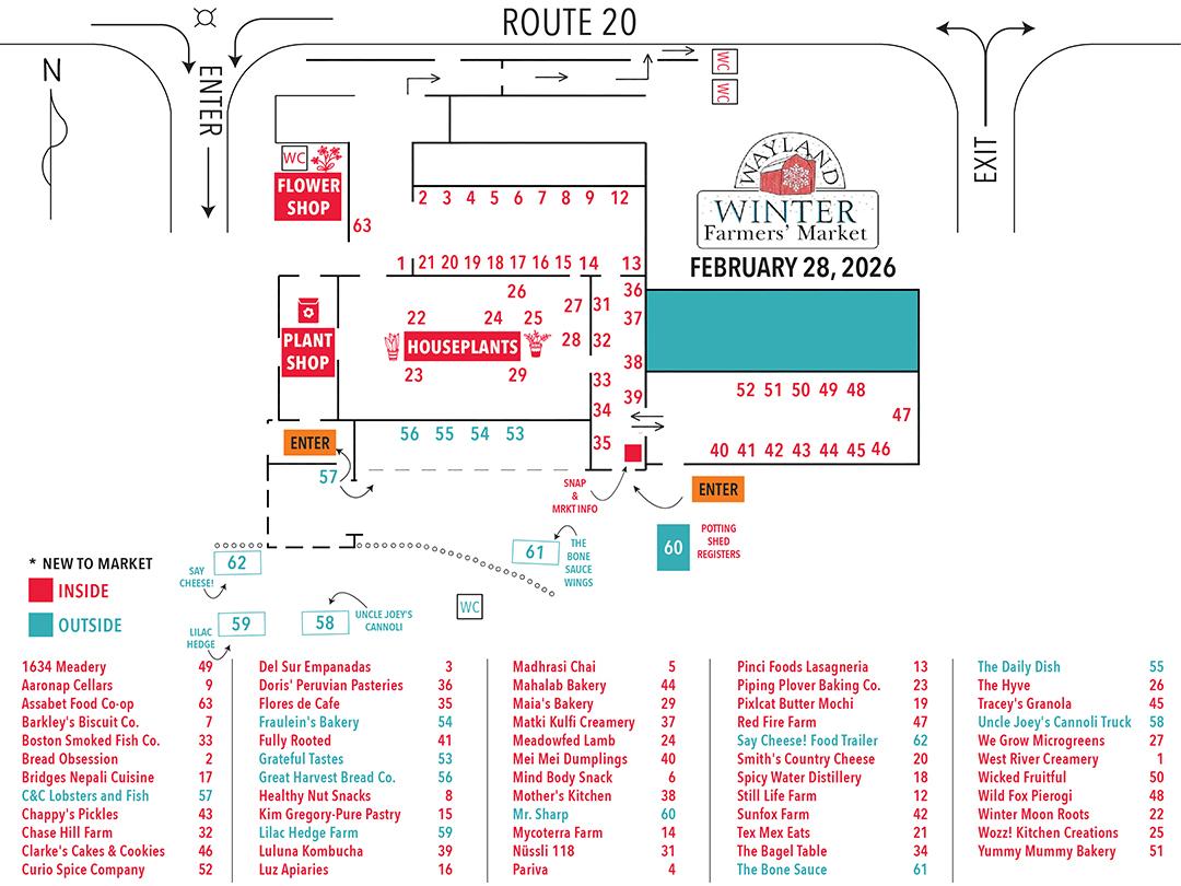 map wayland winter farmers market