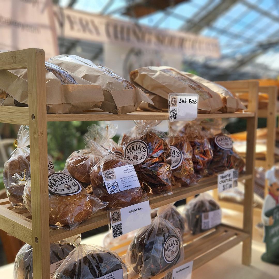 AT WAYLAND WINTER FARMERS MARKET-MAIA'S BAKERY