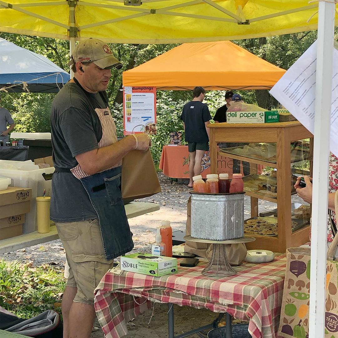 The Hyve at wayland summer farmers market