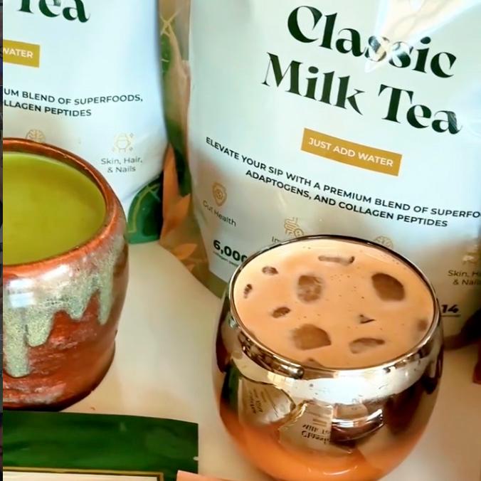 pureniTea milk tea at wayland winter farmers market