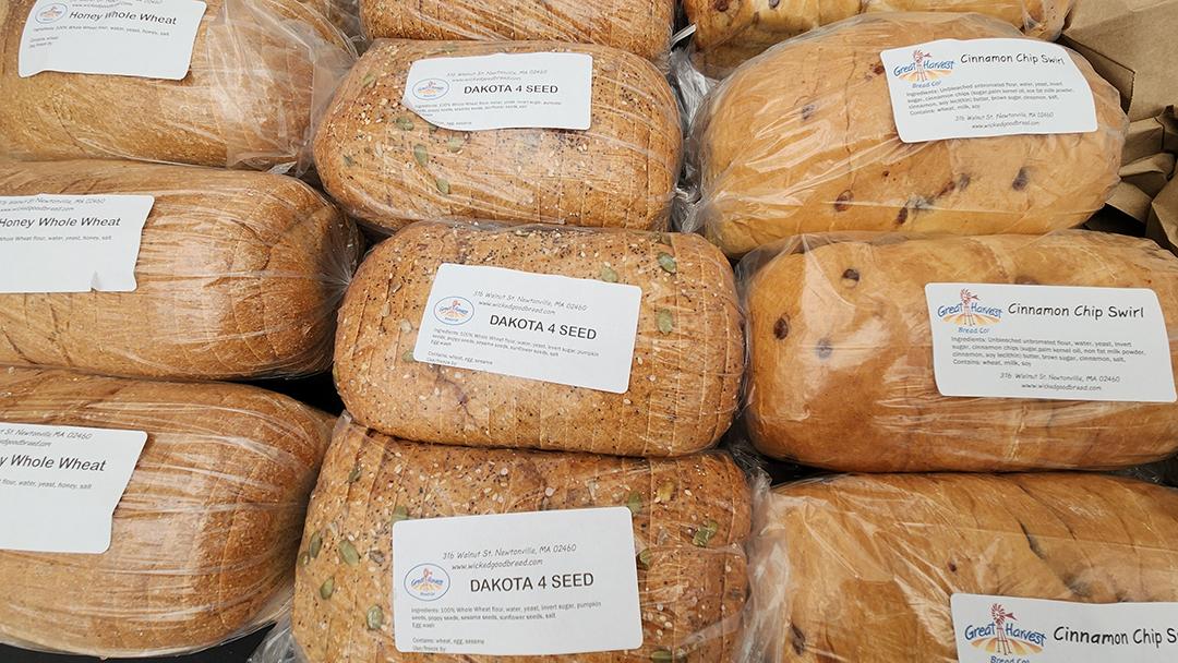 Great Harvest Bread Co  at Wayland Summer Farmers Market, Wed 12-4 pm at Russell's Garden Center