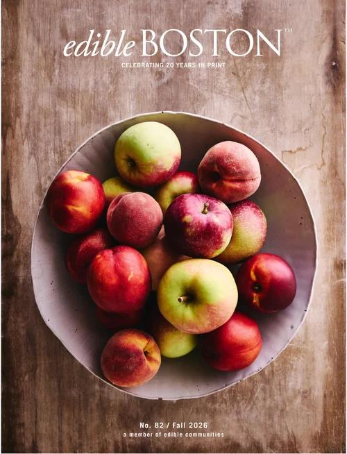 edible boston mag fall 2026 cover