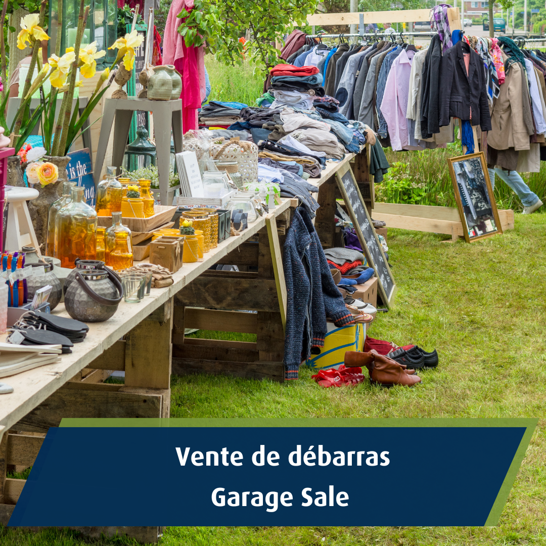 Image démonstrative d'une vente de débarras