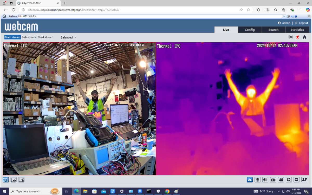 Introducing Our New Thermal Fire Detection Camera