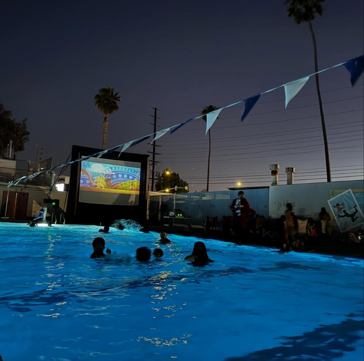 The Plunge Movie Night at the Pool