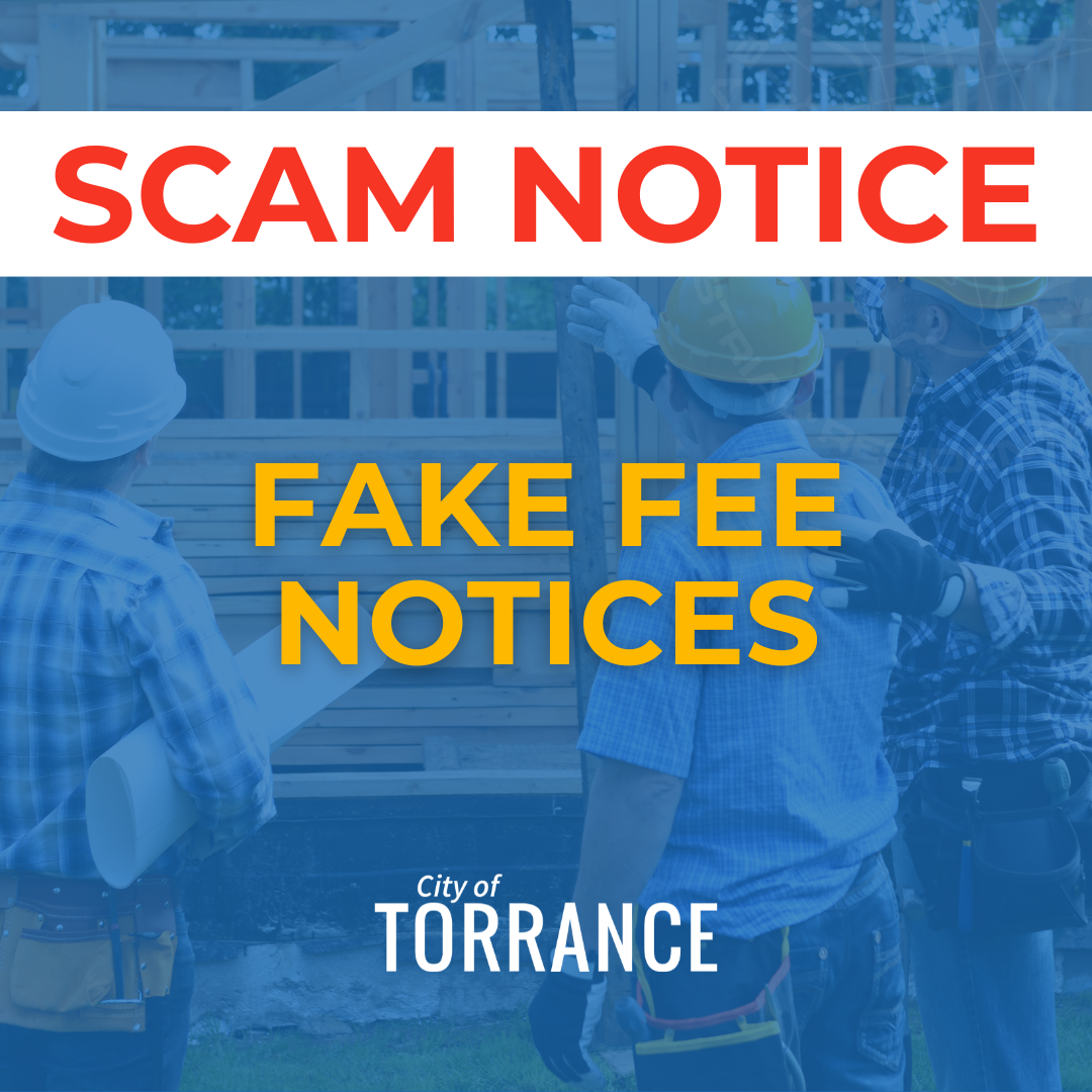 Scam Alert - Fake Fees Notices