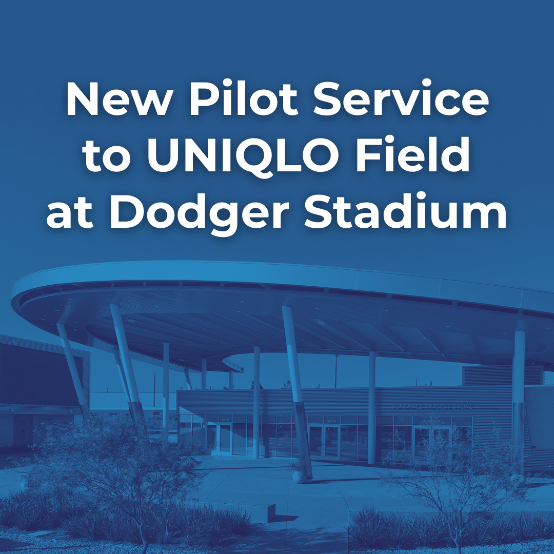 New Pilot Service to UNIQLO Field at Dodger Stadium 