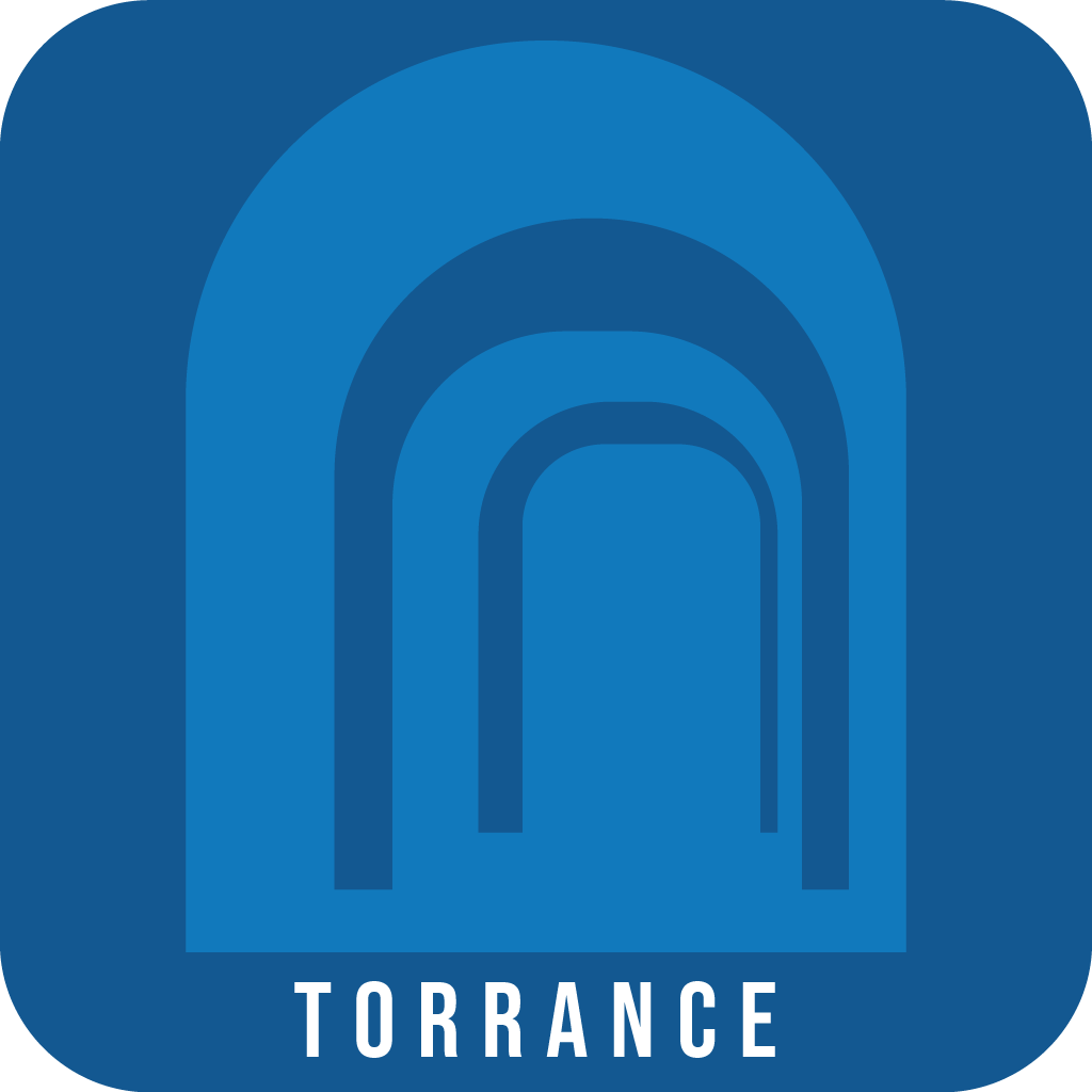 torrance with blue arch