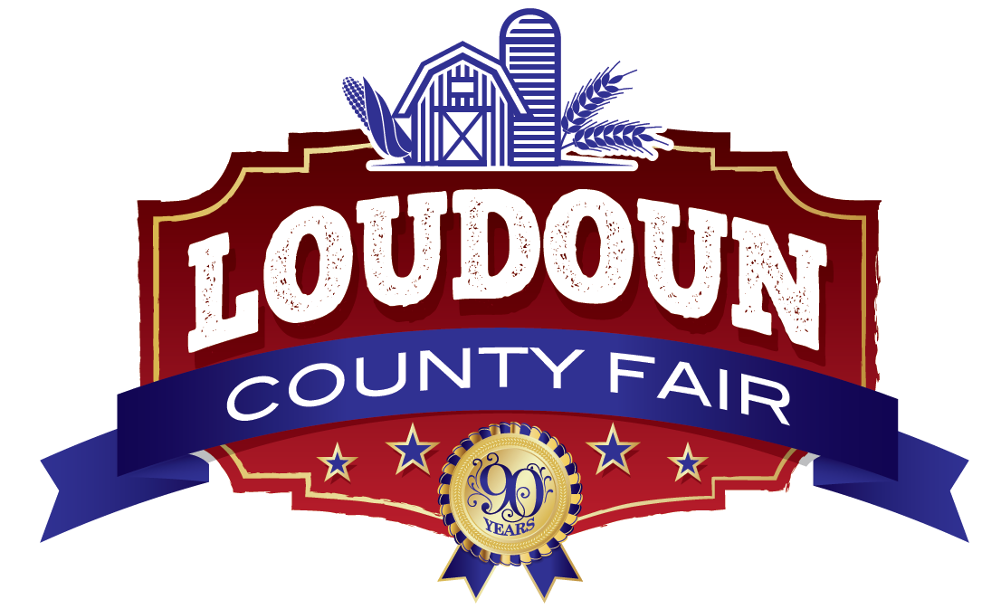 Loudoun County Fair 90 Years logo