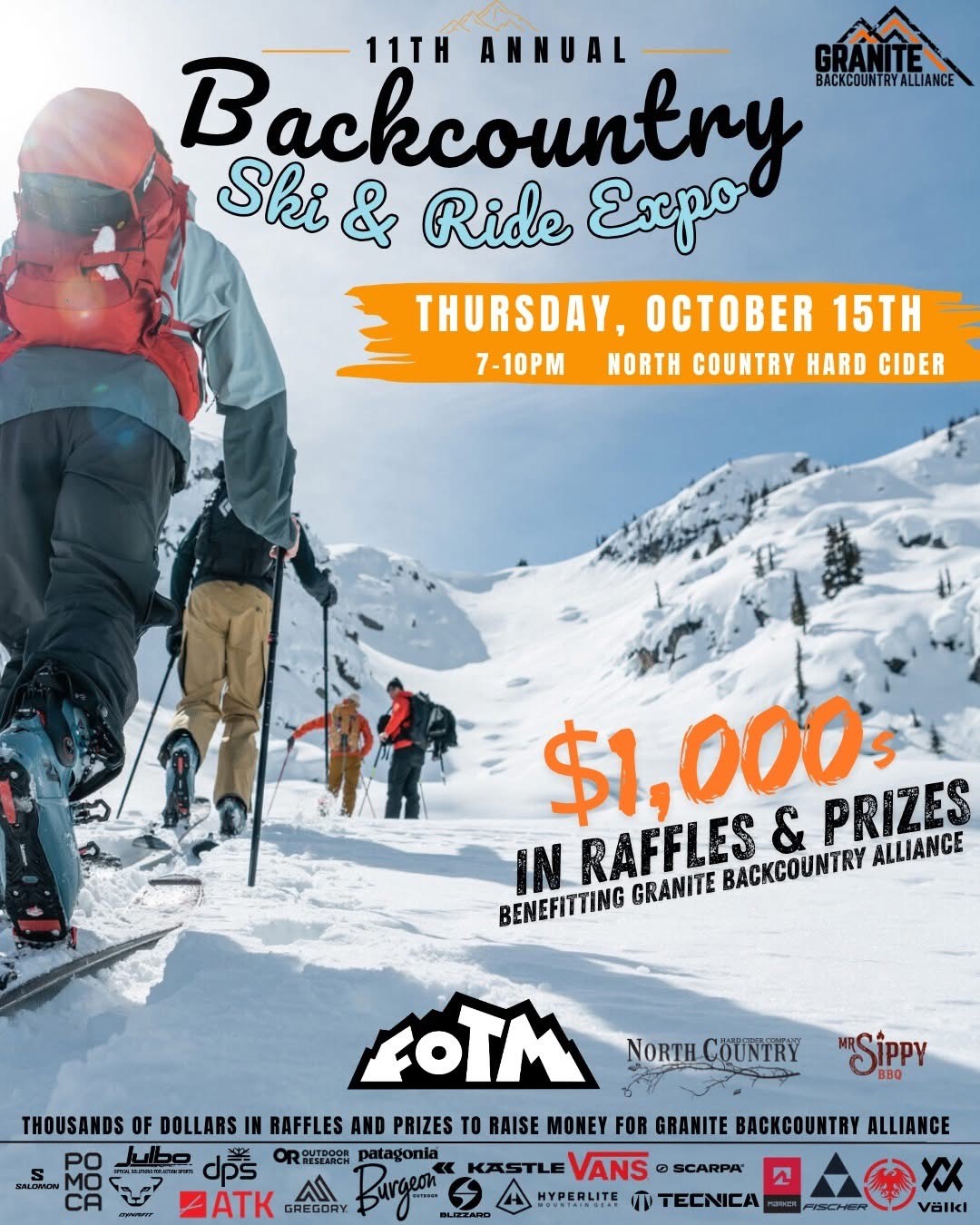 Promo for Fire on the Mountain event at North Country Cider