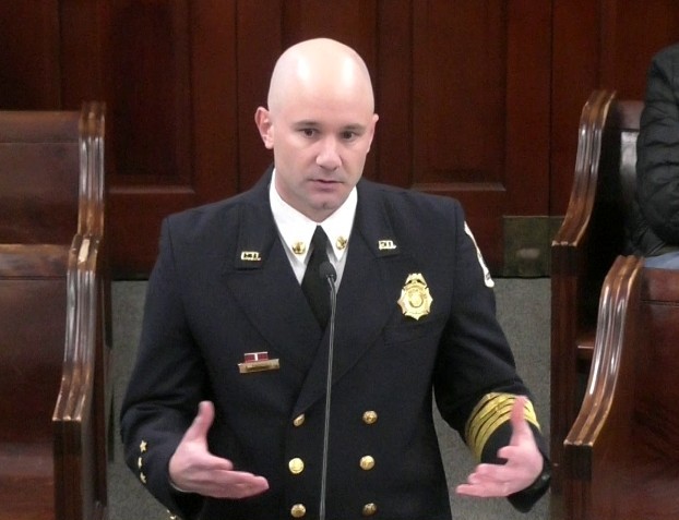 Fire Chief Brendan Driscoll