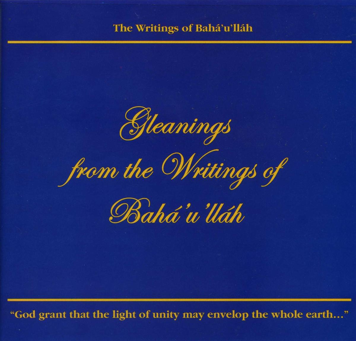 Gleanings from the Writings of Bahaullah Audiobook CD
