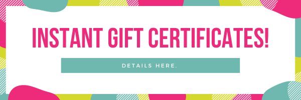 Instant Gift Certificates Banner