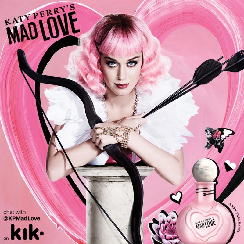 COTY LAUNCHES INNOVATIVE KIK CAMPAIGN FOR NEW FRAGRANCE, KATY PERRY’S