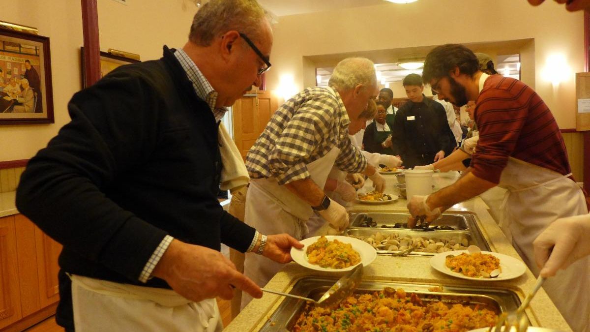 Harry's Hospitality Group & Ministry of Caring "Spanish Night" goes