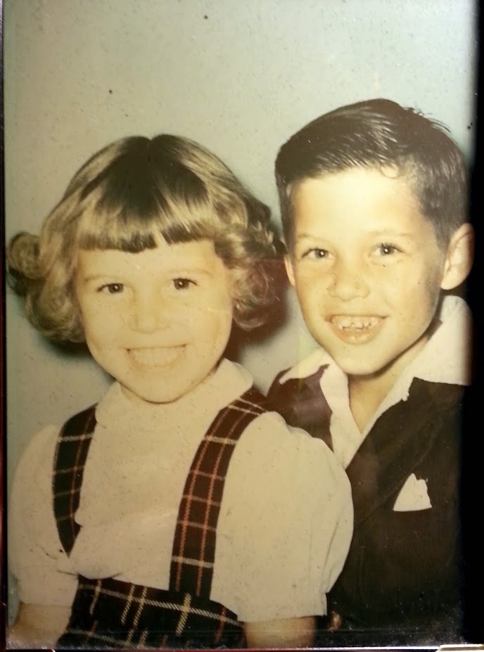 A portrait of Paul and Ellen as young children. 