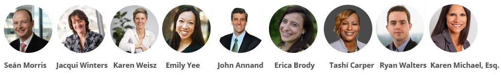 Sean Morris Jacqui Winters Karen Weisz Emily Yee John Annand Erica Brody Tashi Carper Ryan Walters Karen Michael