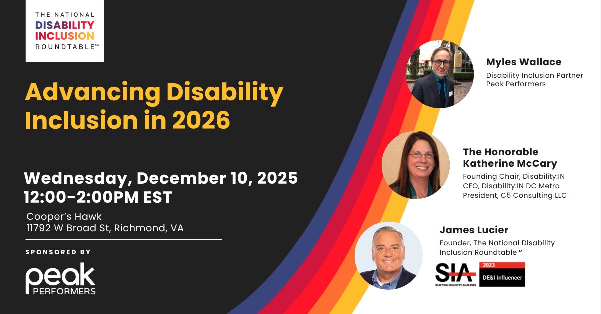 Advancing Disability Inclusion in 2026 