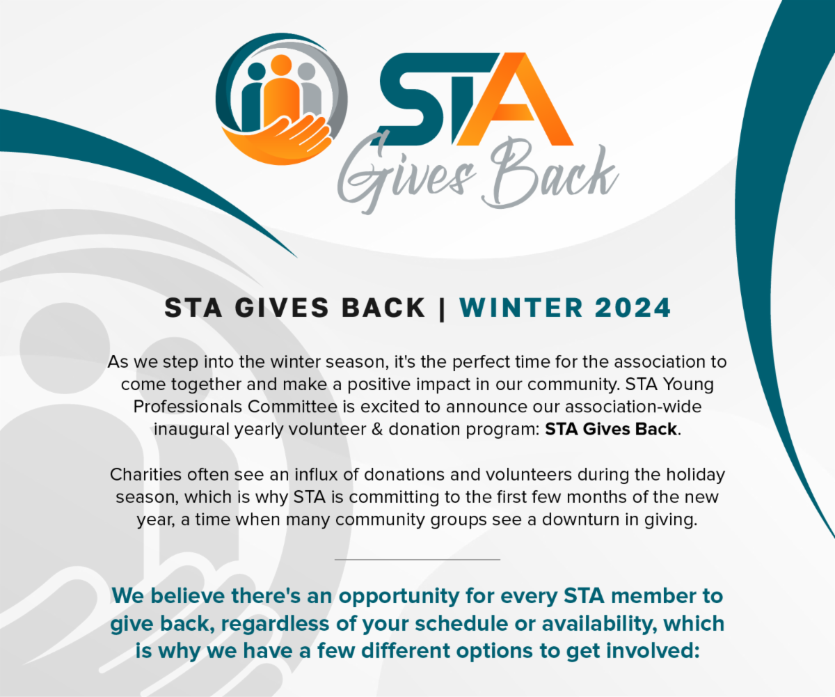 Join STA as we Give Back in 2024!