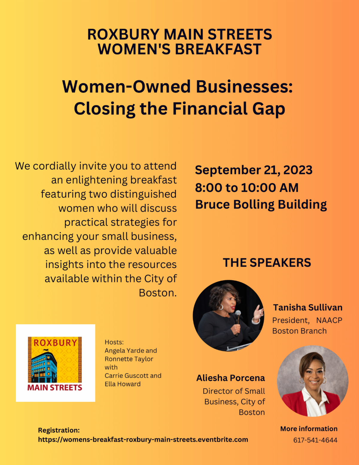 Women's Breakfast Flyer