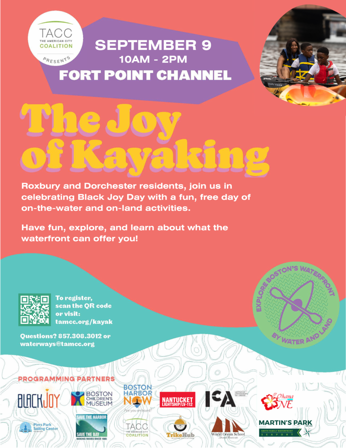 The Joy of Kayaking Flyer