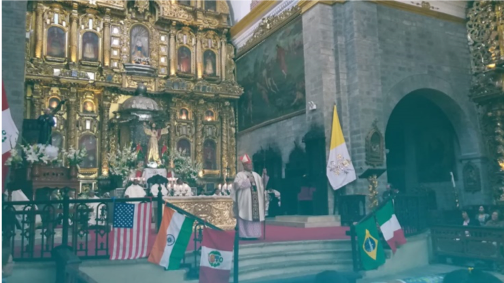 Misa por los 200 años de Ordenación de San Vicente Pallotti - Catedral Ayacucho -Perú